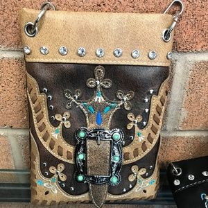 Cellphone Crossbody purse wallet holder